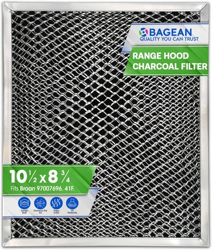 Filtro de ventilación de campana de cocina 10.5" x 8.8" 41F 97007696 Compatible con Nutone y Broan Filtro de campana de repuesto para ventilador de