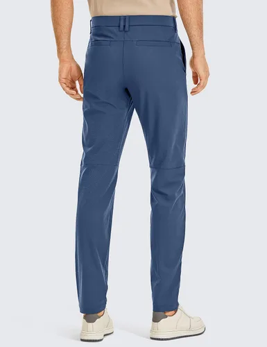 Miniatura 2 de CRZ YOGA Pantalones de golf cómodos para todo el día, tallas 303234 pulgadas de hombre, secado rápido, ligeros, con bolsillos, casuales