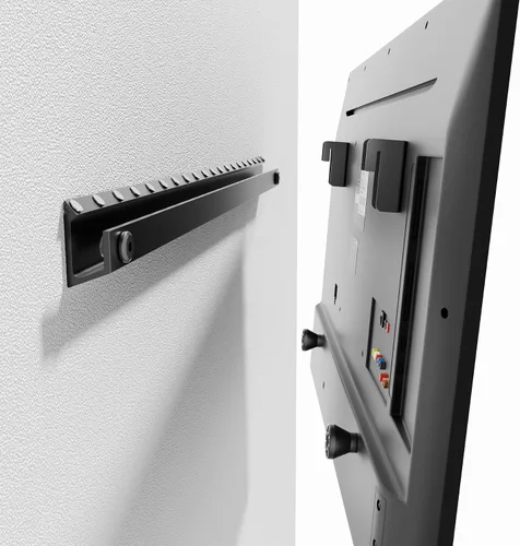 Auoace Soporte de pared para TV sin taladro para televisores de 22 a 55 pulgadas, soporte de TV inteligente para pared con inclinación de hasta 5°,