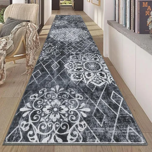 Miniatura 120 de HEBE Alfombra Pasillo 2'x10' Lavable Vintage Desgastada Alfombras de Área Antideslizante Alfombra de Lavandería Boho Alfombras de Piso para Pasillos