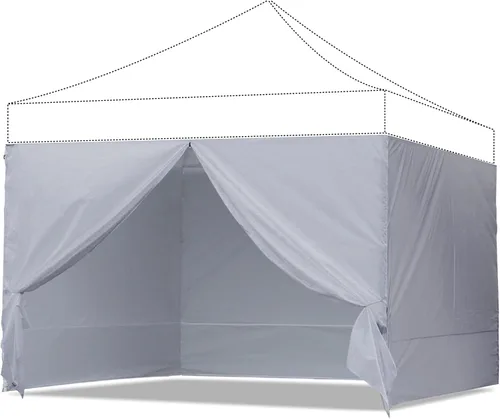 Miniatura 11 de ABCCANOPY Pared lateral 10x10, azul (solo 4 paredes, NO incluye marco y parte superior)