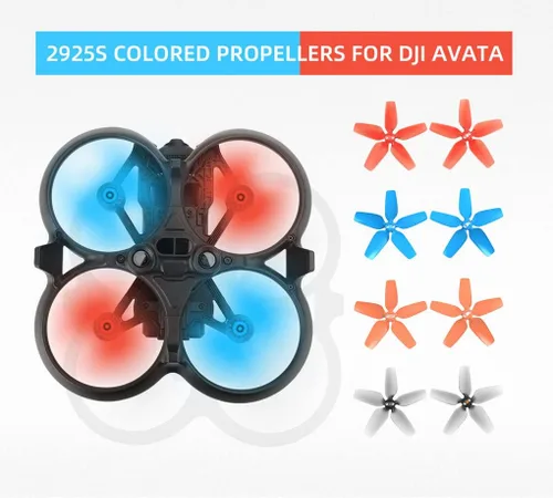 Miniatura 3 de 4 hélices Avata Drone 2925S de liberación rápida compatibles con DJI Avata Quadcopter rojo con caja de almacenamiento