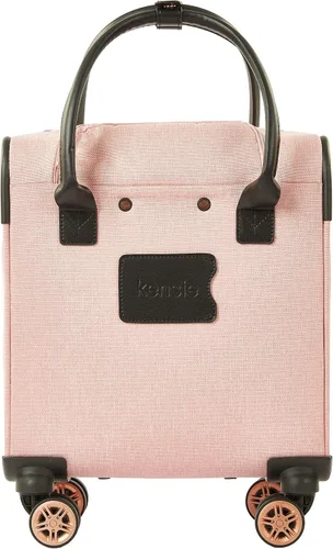 Miniatura 4 de kensie Hudson Softside - Juego de equipaje giratorio de 3 piezas Rosa Hudson Softside - Juego de equipaje giratorio de 3 piezas