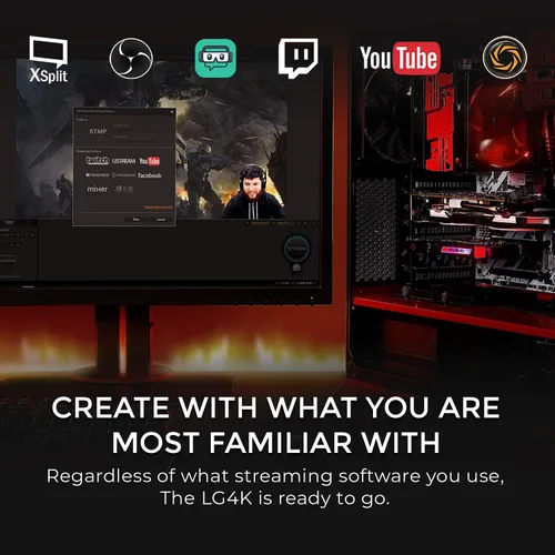 Miniatura 9 de AVerMedia GC573 Live Gamer 4K, tarjeta de captura interna, transmite y graba 4K60 HDR10 con latencia ultrabaja en PS5, PS4 Pro, Xbox Series X/S