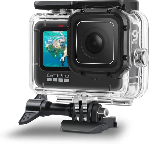 Miniatura 2 de GoPro HERO13 Filtro rojo: incluye carcasa submarina de 196.9 ft y 3 filtros, vidrio de hierro con corte láser (claridad superior), compatible