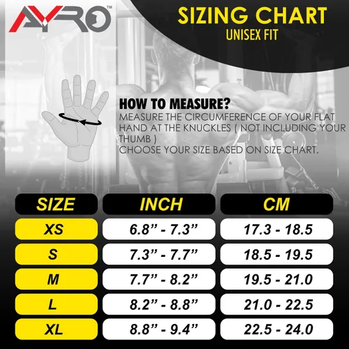 Miniatura 7 de AYRO Guantes de entrenamiento mínimos, guantes cortos parciales de gimnasio para levantamiento de pesas con almohadillas de agarre para hombres