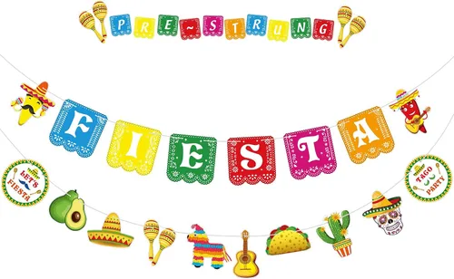 Cartel de fiesta de Cinco de Mayo, suministros para fiestas mexicanas, guirnalda de Cinco de Mayo, decoración de fiesta, Día de los Muertos, telón