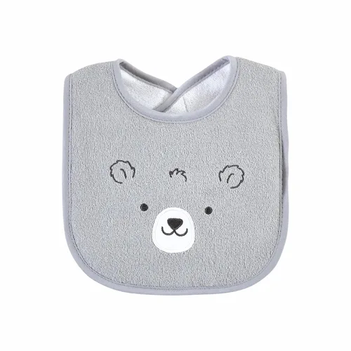 Miniatura 8 de Baberos Hudson Baby unisex de tela de toalla de algodón con relleno de fibra, Tamaño único Chica de vacaciones soy uno