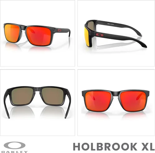 Miniatura 3 de OAKLEY Holbrook XL OO9417 Square Sunglasses For Men+ Bundle Accessory Leash Kit, Microfiber Pouch