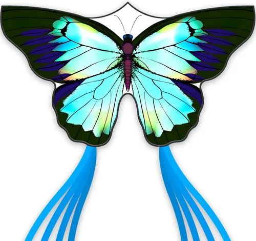 Miniatura 14 de SGftre Cometa de mariposa para niños y niñas, fácil de volar, juguete perfecto para niños y adultos, ideal para diversión en la playa y actividades