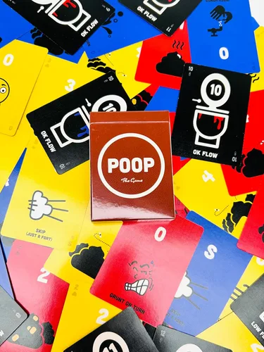 Miniatura 2 de Breaking Games Poop The Game - Juego de cartas divertido y familiar para niños de 6 años en adelante, perfecto para noches de juegos y fiestas, 2 a