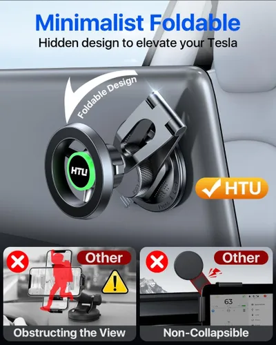 Miniatura 7 de HTU Magsafe - Soporte de teléfono para automóvil mejorado 2026 para soporte magnético de teléfono de automóvil