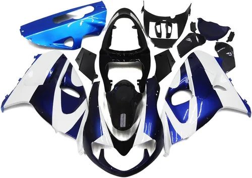 Miniatura 227 de Kit de carenado de inyección azul, negro y blanco para Suzuki GSXR600 GSX750 2006 2007 GSXR 600 GSX-R750 06 07 ABS Carenado de plástico completo