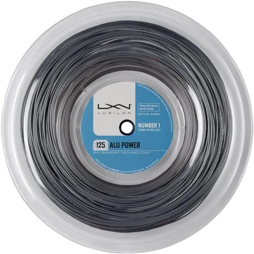Miniatura 10 de Luxilon Cuerda de tenis ALU Power - Set y carrete Plateado