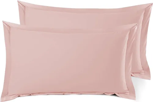 Miniatura 137 de Nestl Juego de 2 fundas tipo sham de almohada suaves - Fundas de almohada de microfibra de doble cepillado - Fundas de almohada de cama premium