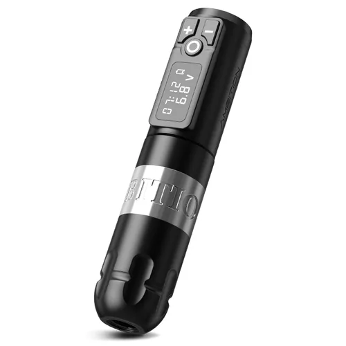 Miniatura 9 de Ambition Soldier - Bolígrafo rotativo de batería para tatuajes con cartucho, máquina de tatuaje con motor sin núcleo de 2400 mAh, fuente