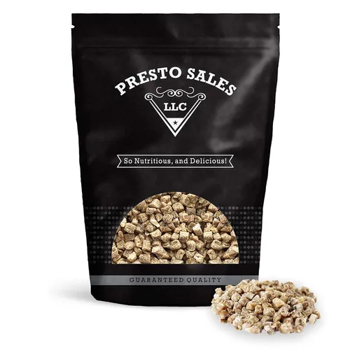 Presto Sales LLC - Higos secos en cubitos/picados, aperitivo saludable, nutricional, 5 al día, dulce, fibra, lujoso, empaquetado en bolsa resellable