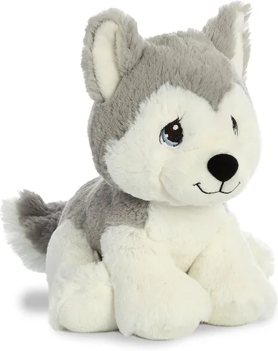 Miniatura 2 de Aurora® Inspirational Precious Moments™ Malakai - Peluche de lobo, recuerdos apreciados, comodidad duradera, color gris, 8.5 pulgadas