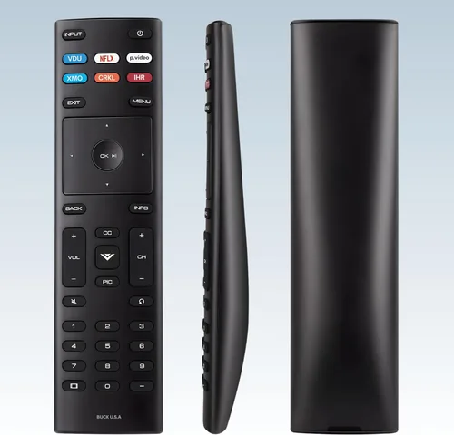 Miniatura 7 de XRT136 Vizio Smart TV Remoto Reemplazo – Fácil configuración, infrarrojo, teclas de acceso directo, control remoto universal para televisores