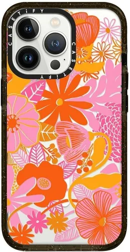 Miniatura 353 de Funda Impact de CASETiFY para iPhone 13 Pro Max con Magsafe - Estuche Claro Cuento de Invierno - Claro Negro Estuche transparente Winter Tale
