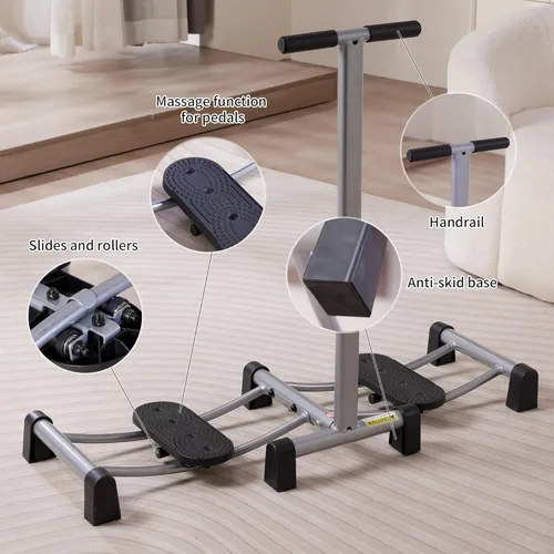 Miniatura 6 de Leikefitness Máquina de Piernas Cuerpo Delgado Femenino Músculo del Suelo Pélvico Equipo de Fitness Reparación Muscular Entrenamiento de Plateado