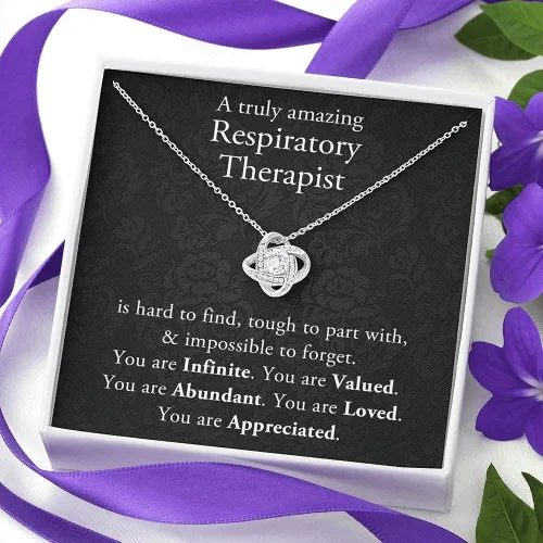 Miniatura 5 de Collar con tarjeta de mensaje, joyería hecha a mano, regalos de Navidad, terapeuta respiratorio, regalos para terapeuta respiratorio, agradecimiento