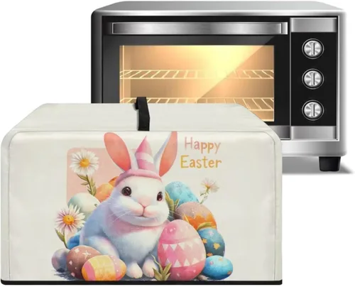 Miniatura 9 de Cubierta de horno de microondas de convección para encimera, tostadora, horno, protector de electrodomésticos para decoración de cocina del hogar