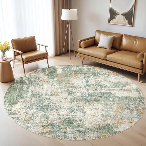 Miniatura 226 de Alfombra de pasillo lavable para cocina: 3 x 10 pies, antideslizante, abstracto, suave, moderno, resistente a las manchas, para interiores, piso
