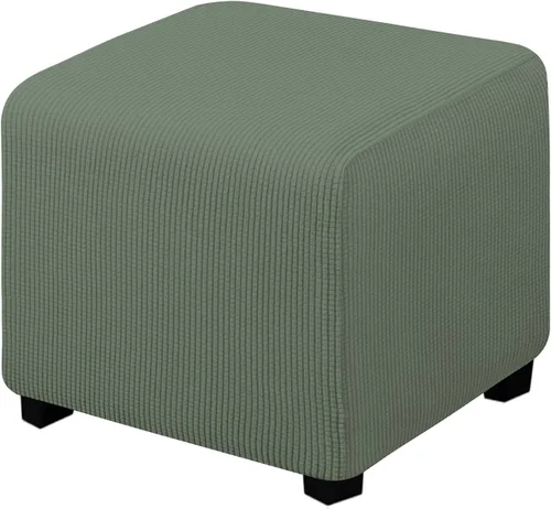 Miniatura 55 de Easy-Going Funda Elástica para Otomana Taburete de Almacenamiento Plegable Protector de Muebles Funda Rectangular Suave con Parte Inferior Elástica
