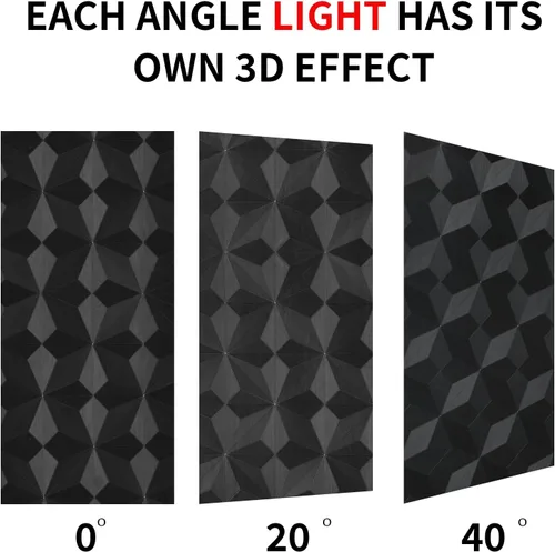 Miniatura 2 de Papel Tapiz 3D Despegar y Pegar Papel de Contacto Negro 15.7'' X 118'' Papel de Pared Amigable para Inquilinos Papel Tapiz PARA Gabinetes y Cajones