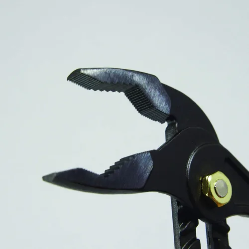 Miniatura 3 de FUJIYA Tools, 130-200-BG, alicates ligeros para bomba de agua, color negro y dorado, 8 pulgadas