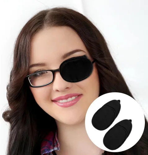 Miniatura 6 de 2 parches oculares para adultos y niños, parche médico suave para tratar ojos perezosos, ambliopía, estrabismo después de cirugía para ojos