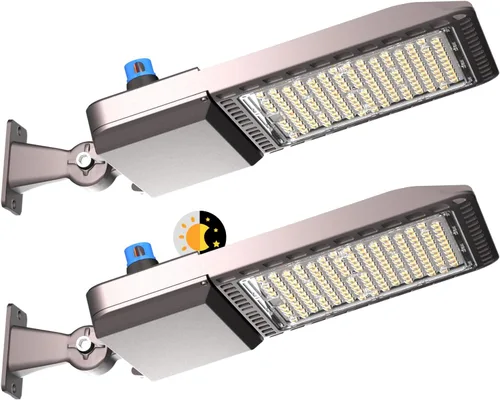 Miniatura 9 de Iluminación de estacionamiento LED de 320W (350 * 1W) (48000Lm Eqv 1200W HID/HPS) 150LM/W Luces de estacionamiento de montaje en brazo al aire libre