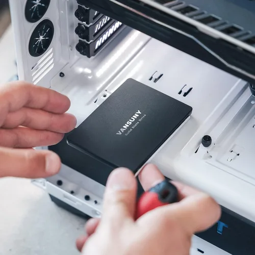 Miniatura 7 de Vansuny - Disco duro SSD interno de estado sólido SATA III de 128 GB 2.5” Unidad interna avanzada de NAND 3D Flash de hasta 450 MB/s para PC