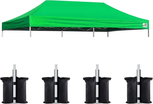 Miniatura 96 de Eurmax USA toldo desplegable de repuesto, cubierta superior para tienda de campaña, armado instantáneo, solo la cubierta superior, 4 bolsas
