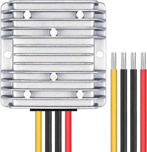 Miniatura 3 de DC 8V-40V a 13.8V 10A Convertidor automático Buck Boost Regulador reductor de voltaje, convertidor impermeable regulado DC fuente de alimentación