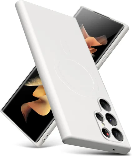 Miniatura 18 de Funda para Samsung Galaxy S22 Ultra, funda delgada de silicona líquida, a prueba de golpes, funda delgada para Samsung Galaxy S22 Ultra, funda Negro2