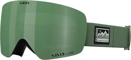 Miniatura 39 de Giro Gafas de esquí de snowboard Contour para hombres y mujeres, cambio rápido magnético con 2 lentes VIVID, tecnología de ventilación antivaho - OTG