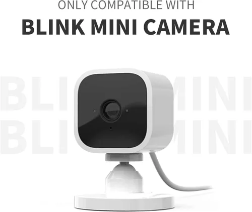 Miniatura 2 de Soporte de montaje adhesivo de pared para cámara Blink Mini, soporte de montaje de cámara duradero con fuerte adhesivo para cámara Blink Mini