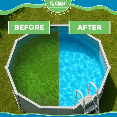 Miniatura 6 de Rx Clear Kit de arranque de resorte Productos químicos para abrir piscinas Sobre el suelo o en tierra hasta 30,000 galones Incluye