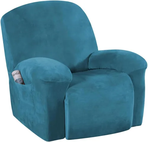 Miniatura 9 de H.VERSAILTEX 1 Pieza Funda para Sillón Reclinable de Terciopelo Fundas Deslizantes para Sillón Reclinable Fundas Deslizantes para Sillón Reclinable