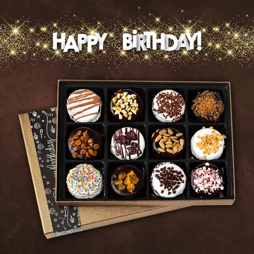 Miniatura 7 de Barnetts - Cesta de galletas de chocolate para mujer, regalo de feliz cumpleaños, ideal para mamá, esposa, tía, abuela, sobrina, hija, hermana