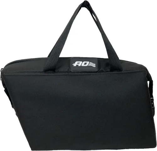 AO Coolers Bolsa de sillín para motocicleta, enfriadores suaves, capacidad para 15 latas, color negro