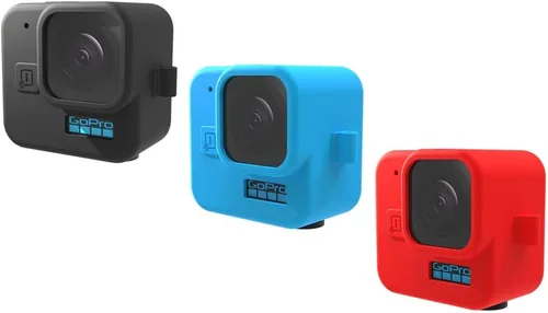 Miniatura 6 de Funda de silicona para GoPro Hero 11 Mini protector de lente de vidrio templado, cubierta protectora de película protectora para GoPro11 Mini