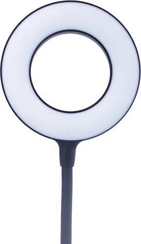 Miniatura 9 de Newhouse Lighting Zlata - Lámpara de escritorio de oficina con 21 LED y puerto USB, con 21 luces LED y puerto USB, carga inalámbrica