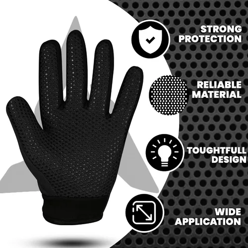 Miniatura 2 de SAGA SPORTS Guantes de bicicleta para niños para futuros campeones. Guantes de motocross con la máxima protección. Guantes esenciales para motocross