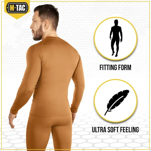Miniatura 4 de M-Tac Conjunto de ropa interior térmica para hombre, capa base, forro polar, parte superior e inferior, ultra suave