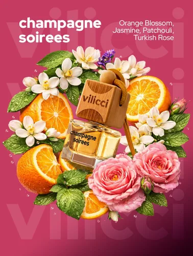 Miniatura 2 de Vilicci Ambientador de coche Lujoso difusor colgante Difusor de coche colgante premium Fragancia de larga duración para automóvil 1 botella
