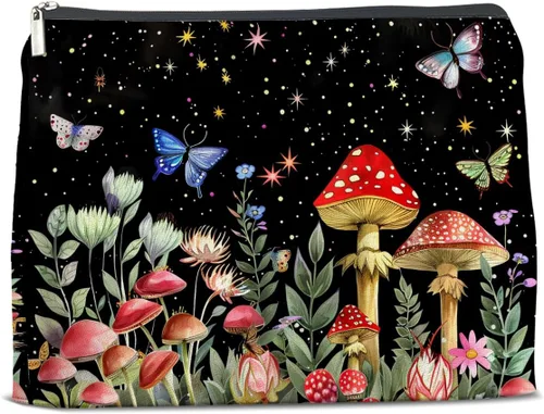 Miniatura 10 de Bolsa de maquillaje floral humor, regalos para mujer, B