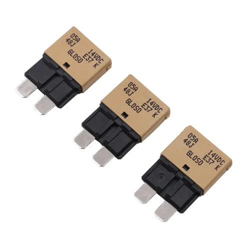 Miniatura 17 de Disyuntor de fusibles de reinicio manual de 12 V, 24 V, 3 A, ATO/ATC de perfil bajo – UL – Disyuntores reiniciables tipo 3 amperios, kit de fusibles
